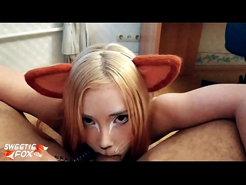 ❤️ Kitsune vale Dick ak kom nan bouch li Videyo sèks nan nou ☑
